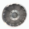 Rail transit fan aluminum impeller hub for lower pressure casting
