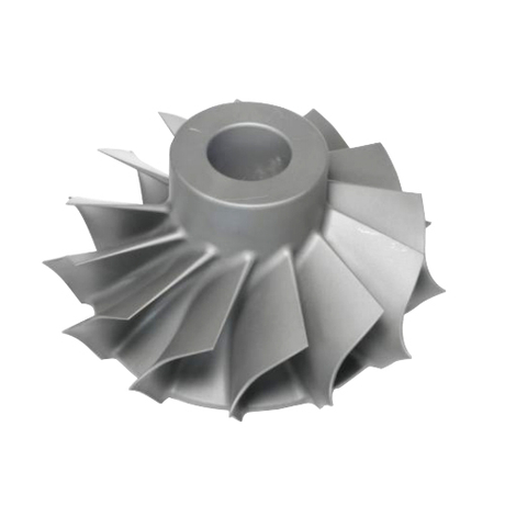 Locomotive and marine turbocharger parts Nickel base alloy turbine wheel for lost wax investment casting