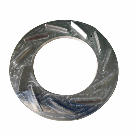 Turbocharger aluminum diffuser for three axis machining center