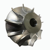 Magnetic suspension blower impeller by five axis CNC machining center