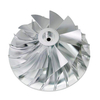 Locomotive and marine turbocharger aluminum Compressor wheel for five CNC machining center