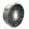 Rail transit fan aluminum impeller hub for lower pressure casting