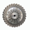 Fluid machinery magnetic suspension blower aluminum impeller for five axis CNC machining center