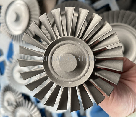 Rc jet engine parts- superalloy turbine wheel