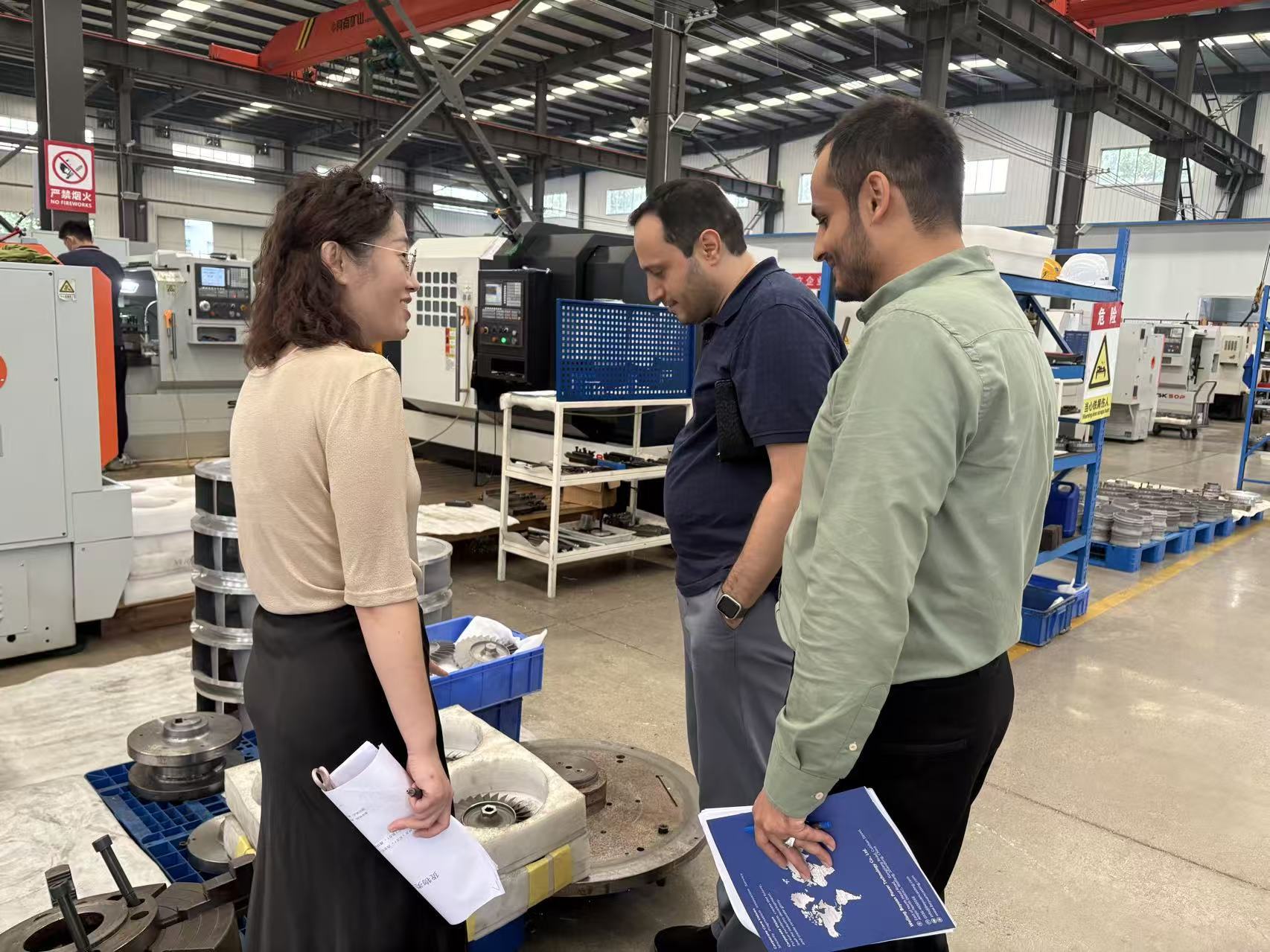 Welcome The Visit of Our Iranian Customer
