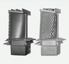 Lost wax vacuum casting precision casting superalloy turbine blade and guide vane used for turbojet engine and turbocharger
