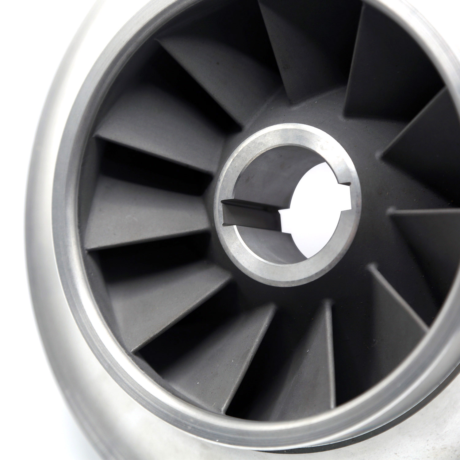 Aluminum Alloy Lower Pressure Casting Refrigerant Compressor Impeller