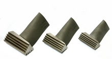 Lost wax vacuum casting precision casting superalloy turbine blade and guide vane used for turbojet engine and turbocharger