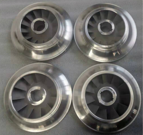 Aluminum alloy A356 refrigeration compressor impeller of precision casting
