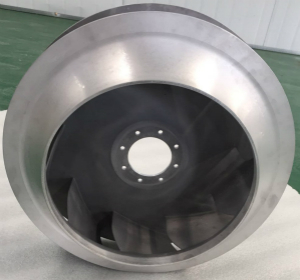 Plaster model low pressure casting rail transit fan aluminum impeller