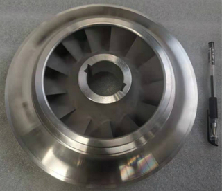 Aluminum alloy A356 refrigeration compressor impeller of precision casting