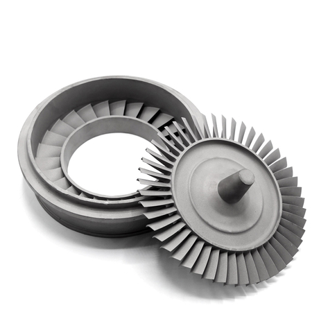 Turbojet engine parts-Inconel turbine nozzle guide vane