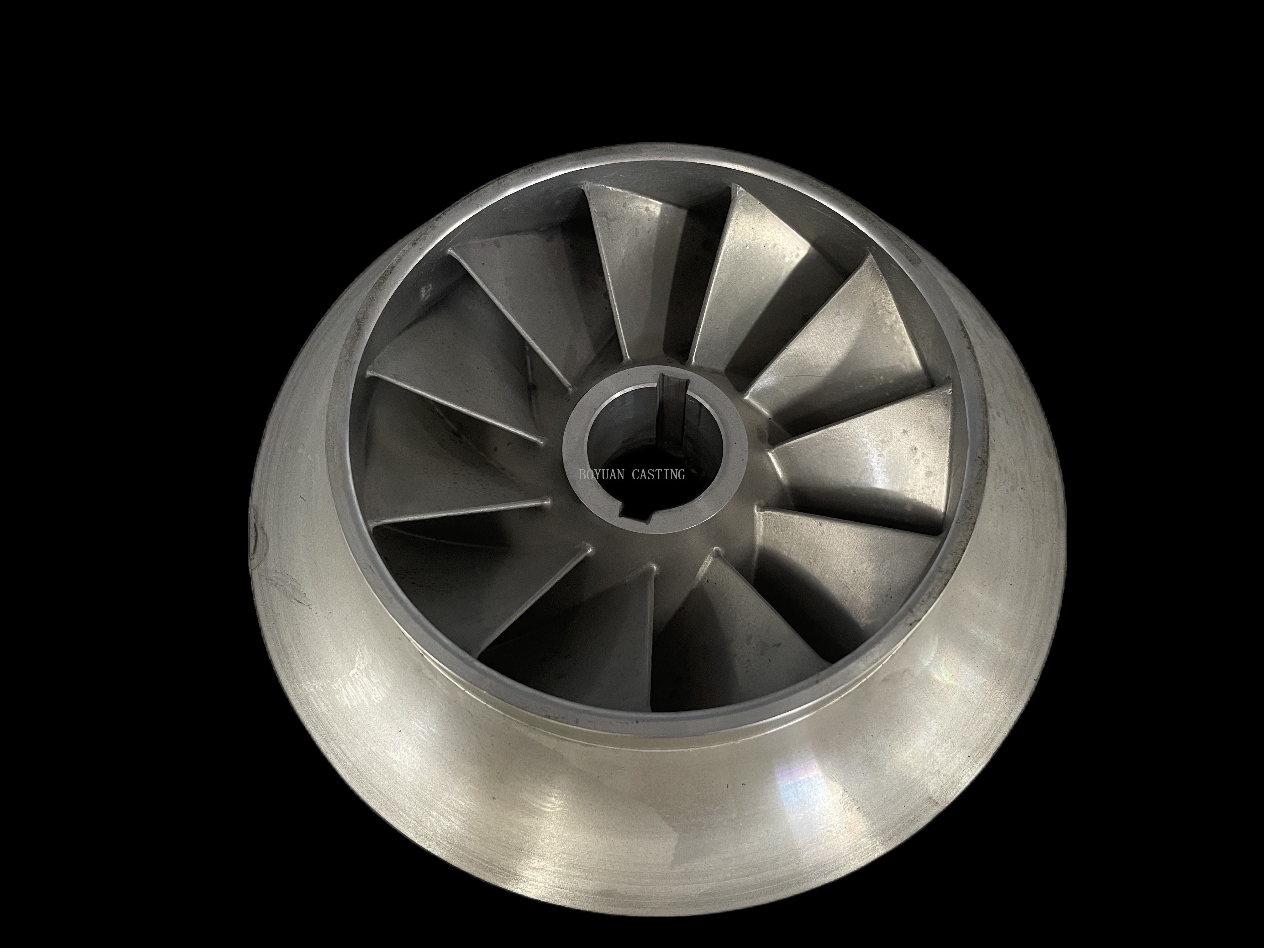 Aluminum/Aluminium Low Pressure Casting Compressor Impeller for Compressor Fan