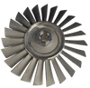 40kg Thrust Turbine Wheel and Nozzle Guide Vane for Aero Engine