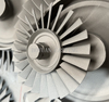 Rc jet engine parts- superalloy turbine wheel