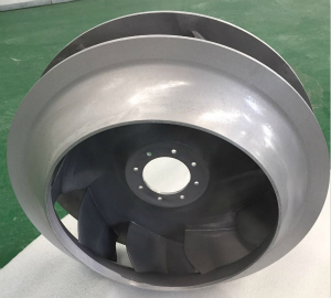 Plaster model low pressure casting rail transit fan aluminum impeller
