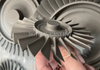 Rc jet engine parts- superalloy turbine wheel